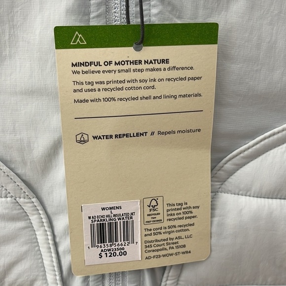 🆕 ALPINE DESIGN Women's Echo Hill Insulated Jacket Size L - Picture 11 of 12